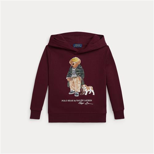 Ralph Lauren Polo Bear Fleece-hættetrøje Bear Classic Wine  Bear Classic Wine 102-108cm  Rød  102-108 cm  mand
