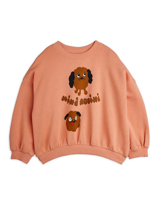 Mini Rodini Doggies Sweatshirt Pink  Pink 80/86 cm  Lyserød  80/86 cm  kvinde