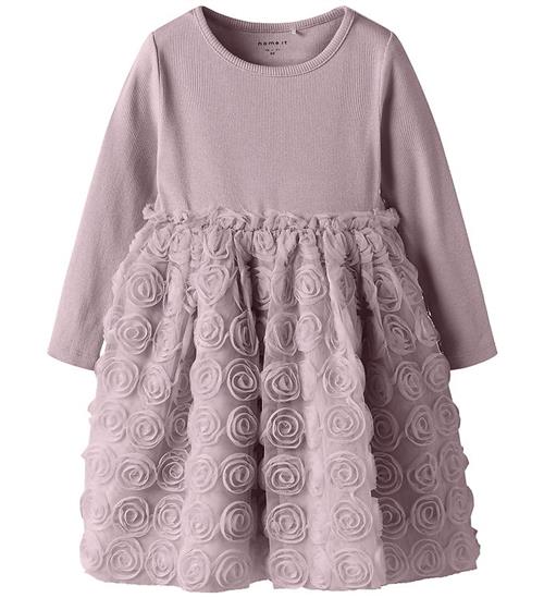Name It Kjole - Tyl - NmfSykia - Keepsake Lilac
