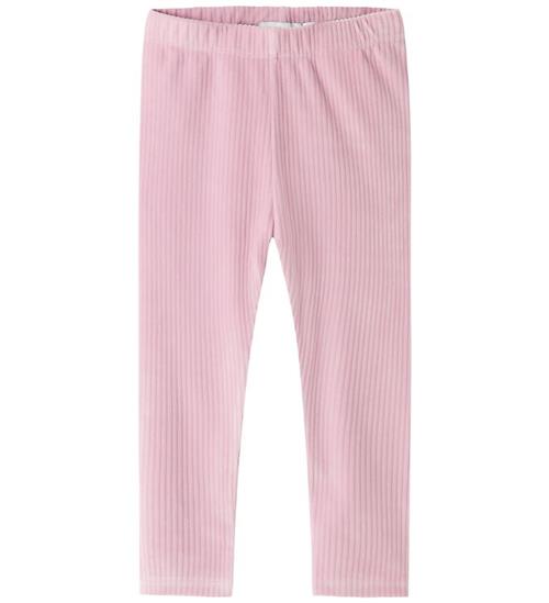 Name It Leggings - NmfVeloa - Velour - Keepsake Lilac