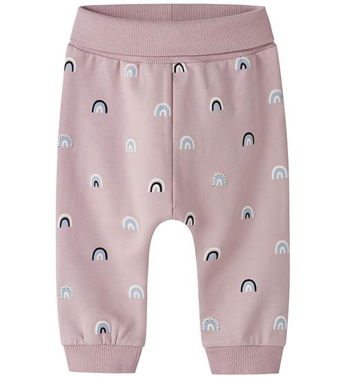 Name It Sweatpants - NbfVimone - Keepsake Lilac/Rainbow