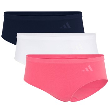 adidas Trusser 3P Sport Active Seamless Hipster Flerfarvet-2 polyamid Small Dame