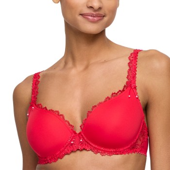 Marie Jo Bh Jane Heart Shaped Padded Bra Rød B 80 Dame