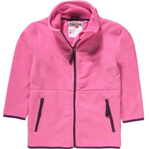 PLAYSHOES Fleecejakke  mørkelilla / pink