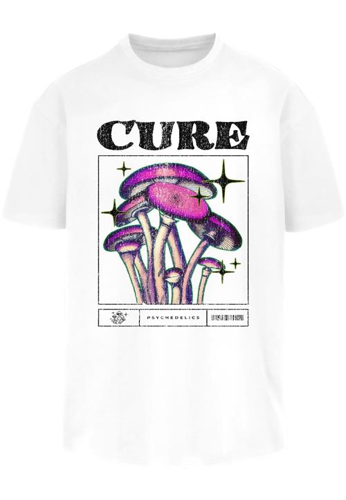 Mister Tee Bluser & t-shirts 'Cure'  lilla / sort / hvid