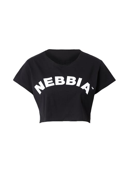 NEBBIA Funktionsbluse  sort / hvid