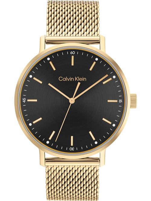 Calvin Klein Analogt ur  guld / sort