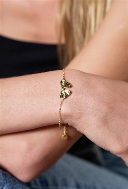 ELINE L'ATELIER Sløjfe Armbånd Guld