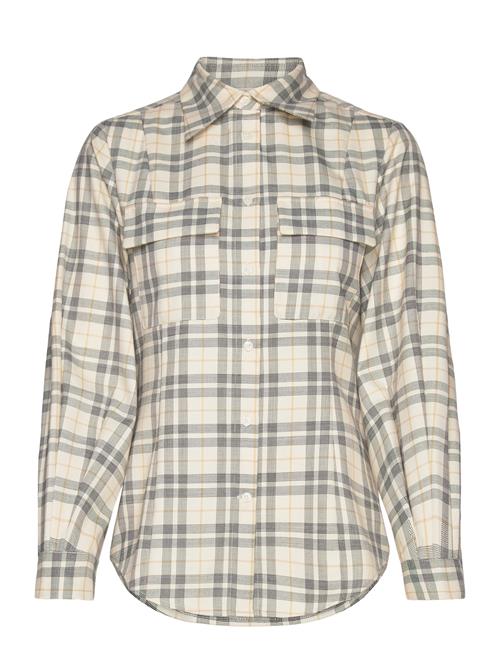 Slim Dart Checked Shirt GANT Green