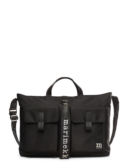 Everything Messenger Solid Marimekko Black