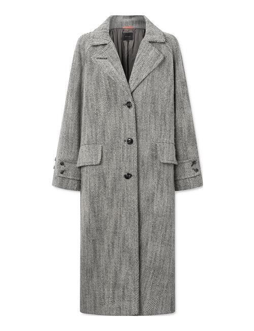 Kiara Coat Big Herringb Naja Lauf Grey