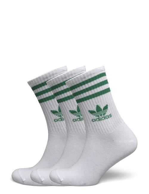 3 Stripes Crew Sock 3 Pair Pack Adidas Originals White