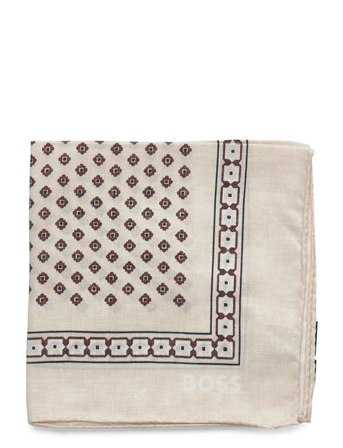 C-Pocket Sq.-251 BOSS Cream
