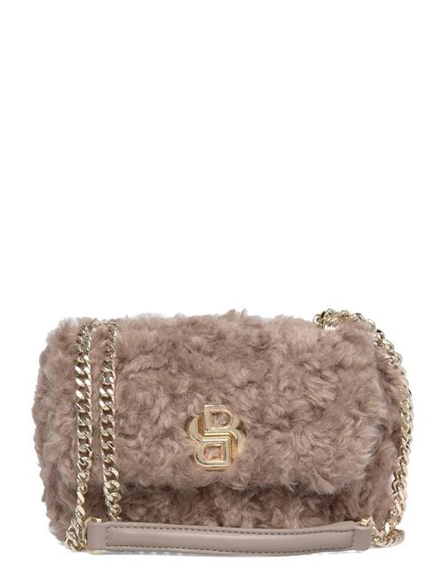 B_Icon S Sh. Bag Fur BOSS Beige