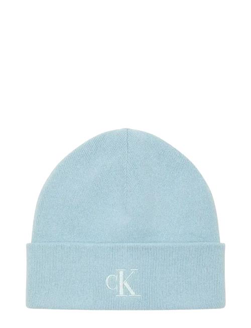 Ck Fine Rib Beanie Calvin Klein Blue