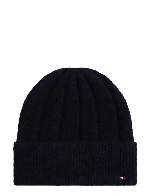 Th Flag Fluffy Beanie Tommy Hilfiger Navy