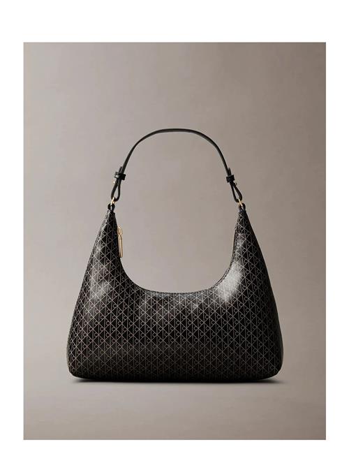 Emblem Aop Conv Shoulder Bag Calvin Klein Black