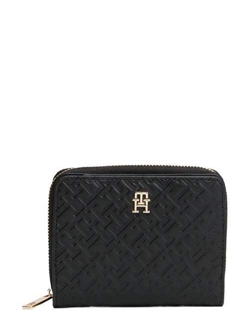 Th Icon Med Za Flap Mono Tommy Hilfiger Black
