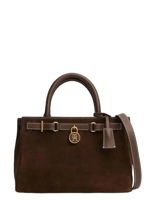 American Icon Mini Tote Suede Le Tommy Hilfiger Brown