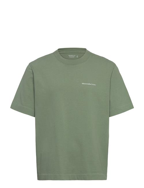 Anf Mens Graphics Abercrombie & Fitch Green