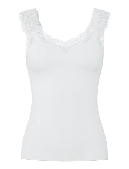 Pcbarbera Lace Top Noos Bc Pieces White