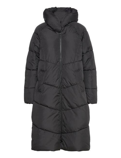 Vinilly L/S New Long Padded Jacket/Pb Vila Black