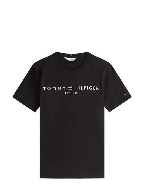 Reg Corp Logo C-Nk Ss Tommy Hilfiger Black