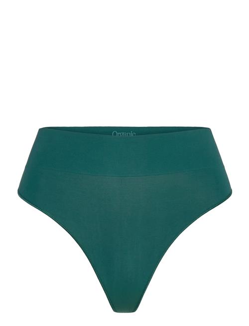 Smooth Thong Organic Basics Green