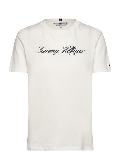 Nos Script Regular C-Nk Ss Tommy Hilfiger White