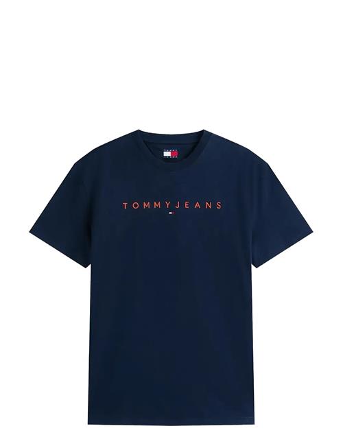 Tjm Reg Linear Logo Tee Ext Tommy Jeans Navy