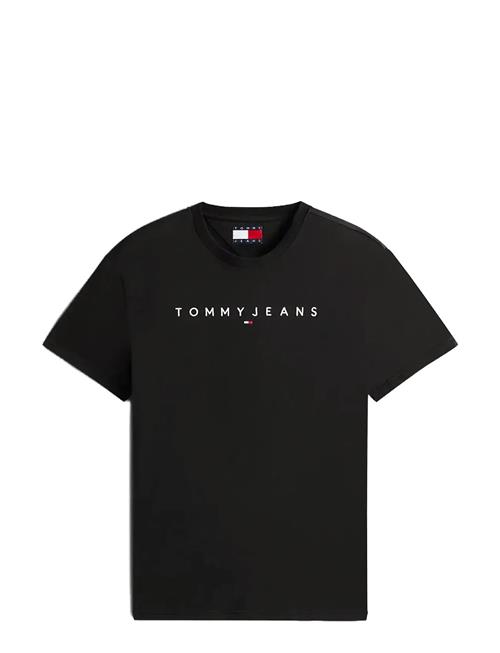 Tjm Reg Linear Logo Tee Ext Tommy Jeans Black