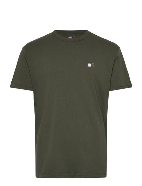 Tjm Reg Badge Tee Ext Tommy Jeans Khaki