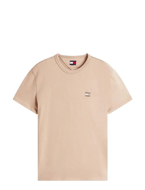 Tjm Reg Badge Tee Ext Tommy Jeans Beige