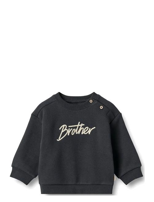 Sweatshirt L/S Sander Wheat Navy