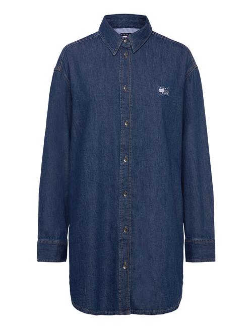 Relaxed Shirt Dress Tommy Jeans Blue