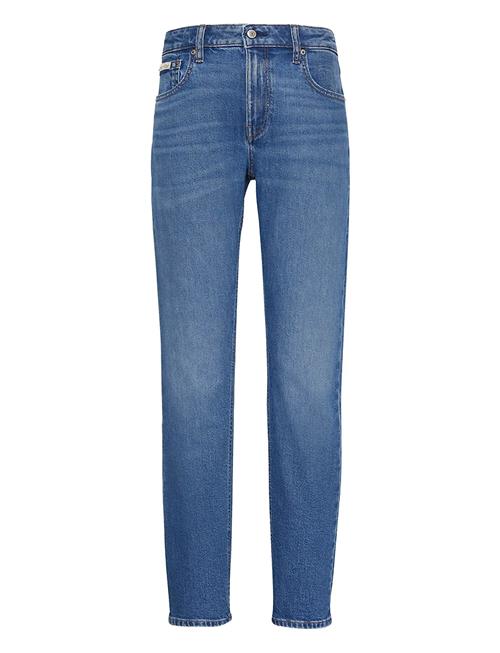 Mid Rise Slim Indigo Channel Calvin Klein Jeans Blue