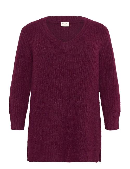 Kcania Pullover Kaffe Curve Burgundy