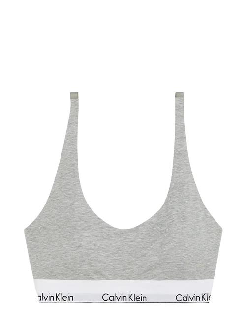 Lightly Lined Bralette Calvin Klein Grey