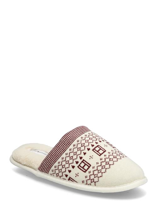 Th Graphic House Shoe Trial Tommy Hilfiger Cream