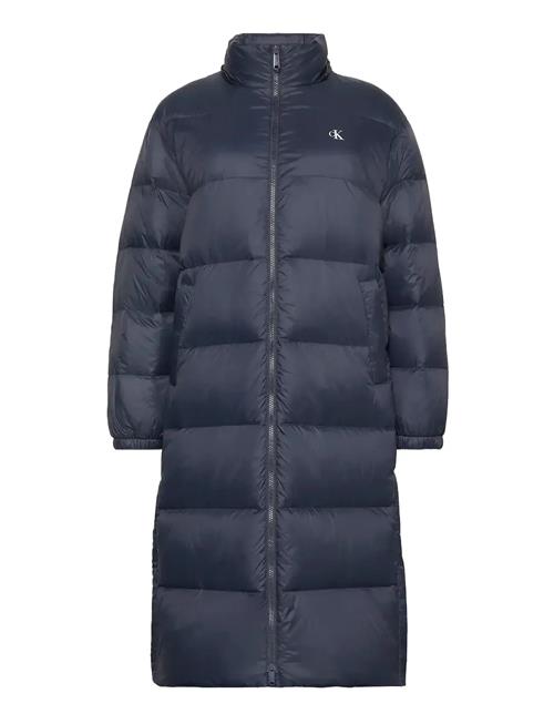 Essential Midweight Long Puffer Calvin Klein Jeans Navy