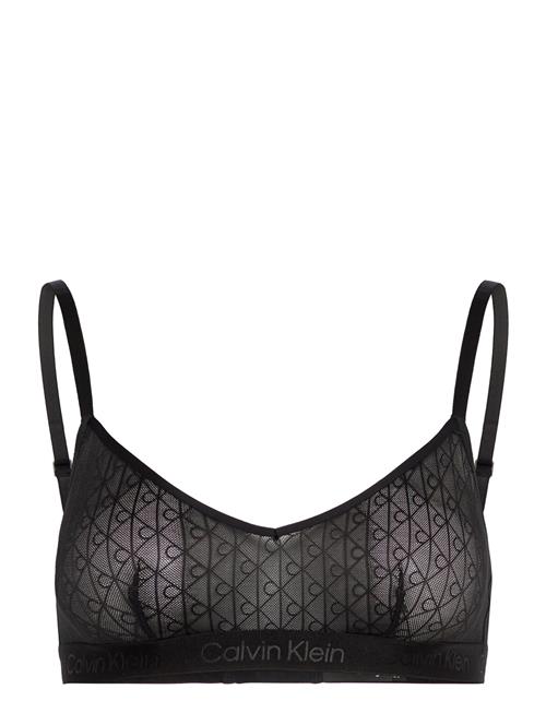 Unlined Bralette Calvin Klein Black