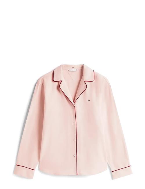 Solid Ls Flannel Shirt Tommy Hilfiger Pink