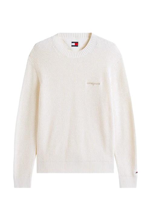 Tjm Reg Script Chunky Sweat Tommy Jeans Cream
