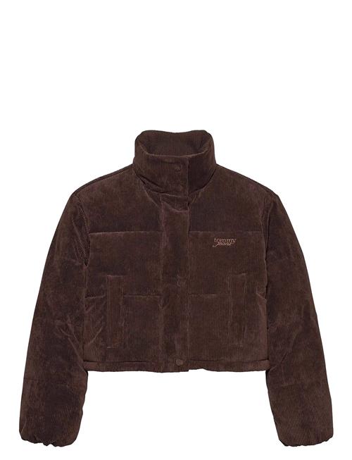 Tjw Cord Puffer Jacket Ext Tommy Jeans Brown