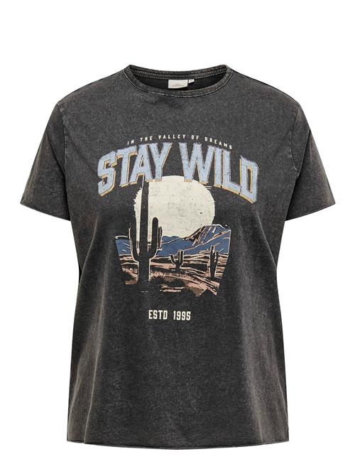 Carlucy Life Reg S/S Top Jrs Noos ONLY Carmakoma Grey