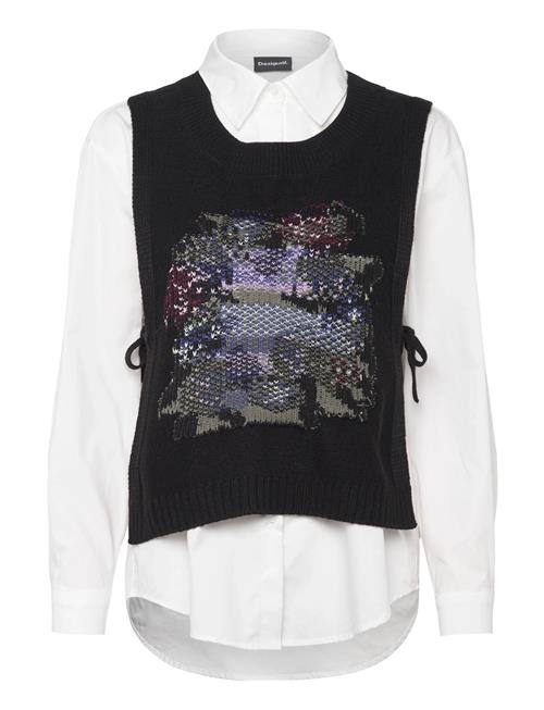 Chaleco Desigual White