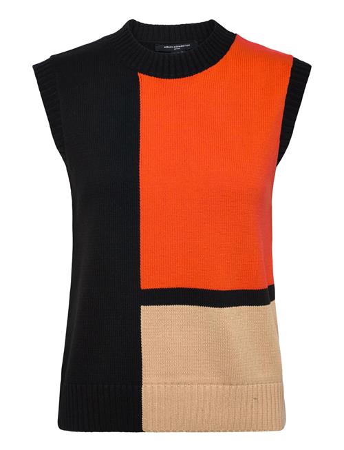 Varli Colour Blocking Knit Ves French Connection Black