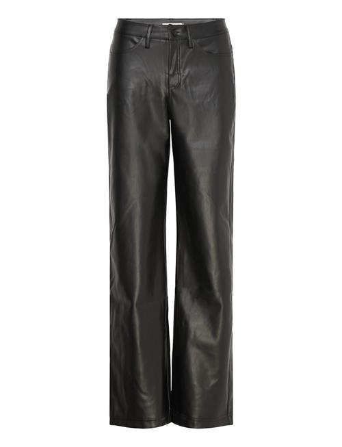 Aina Pu Leather Trousers Ahlvar Gallery Black