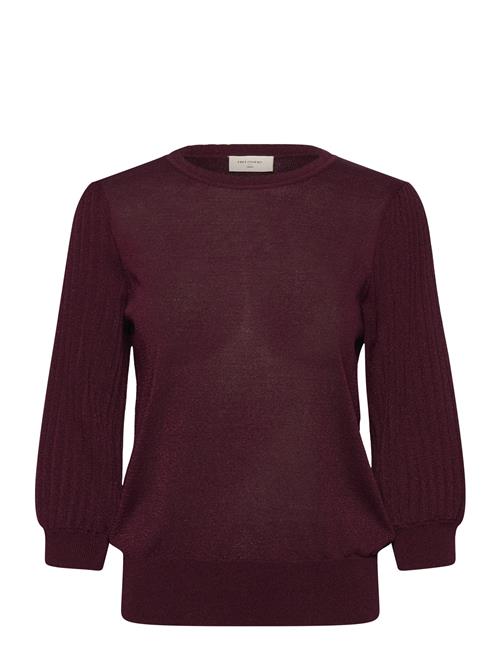 Fqglitta-Pullover FREE/QUENT Burgundy