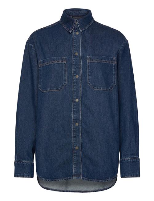 Over D Denim Shirt Lexington Clothing Blue